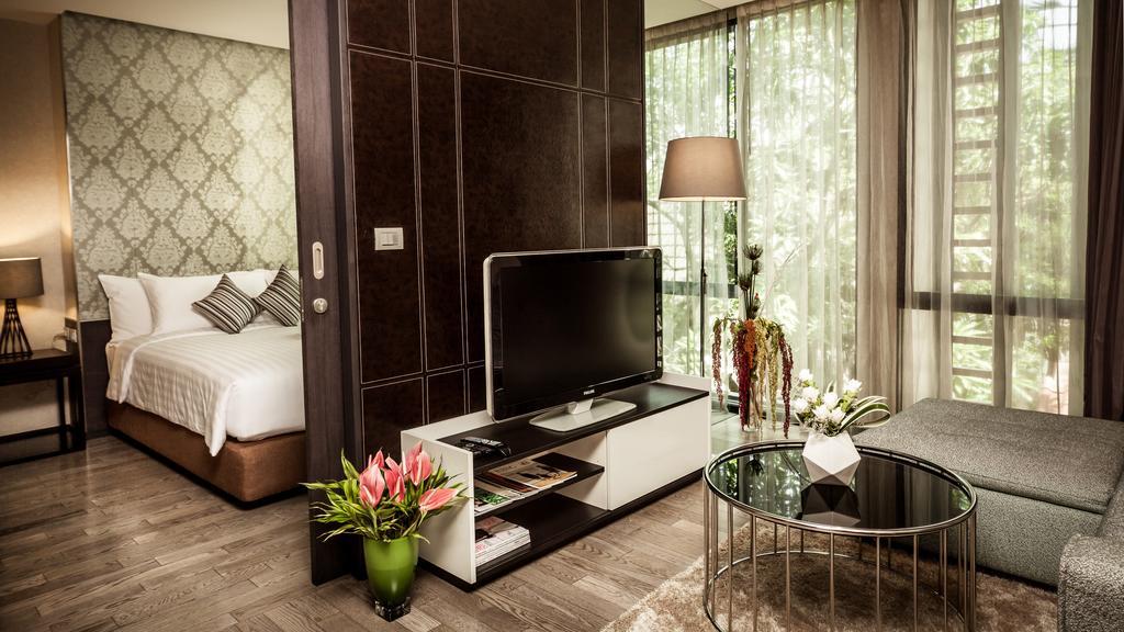 Arcadia Residence Ploenchit By Compass Hospitality Bangkok Rom bilde