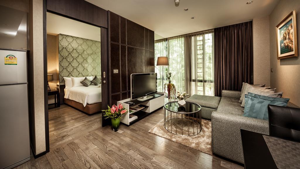 Arcadia Residence Ploenchit By Compass Hospitality Bangkok Rom bilde